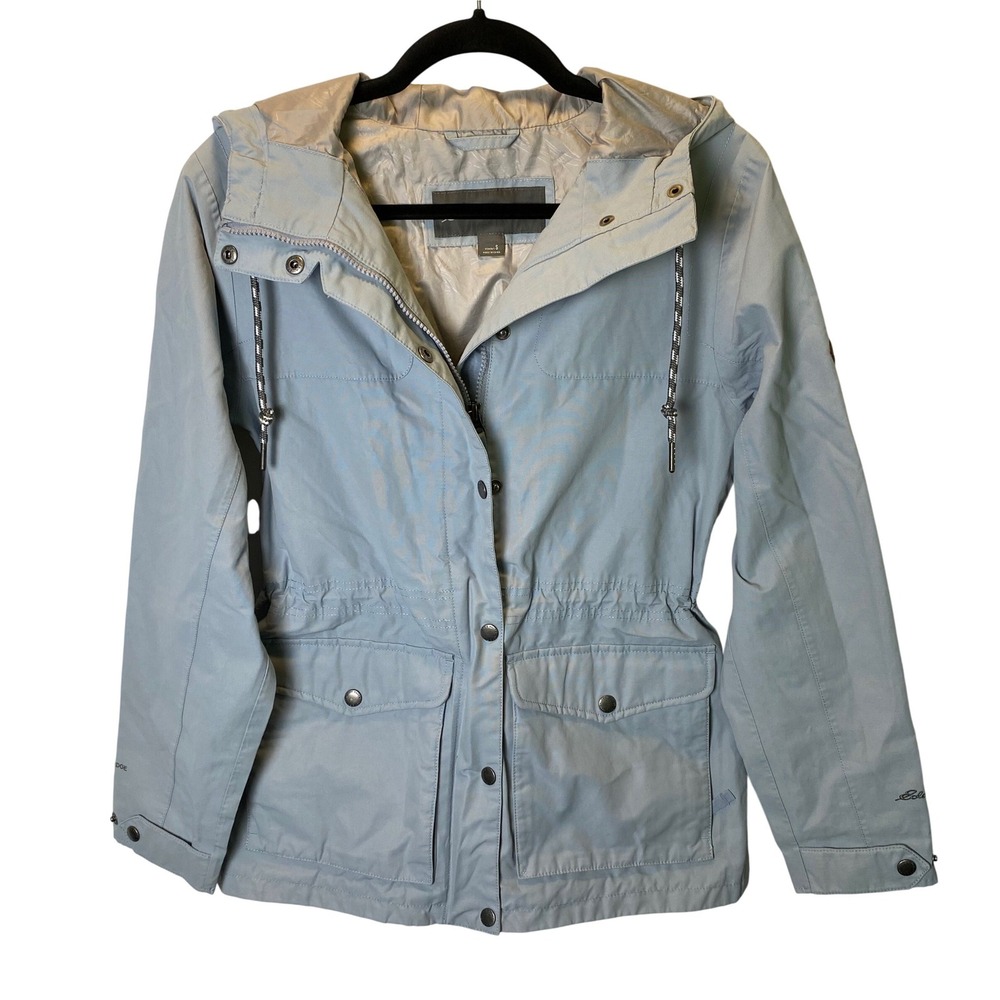 Eddie Bauer Charly Rain Parka Utility Jacket Women S Waterproof Outdoor Gorpcore